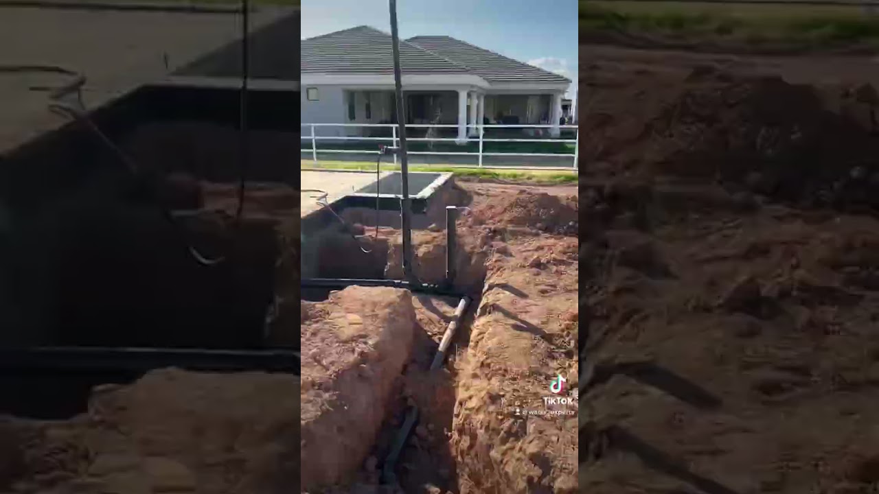 How to test a sewer pipe underground