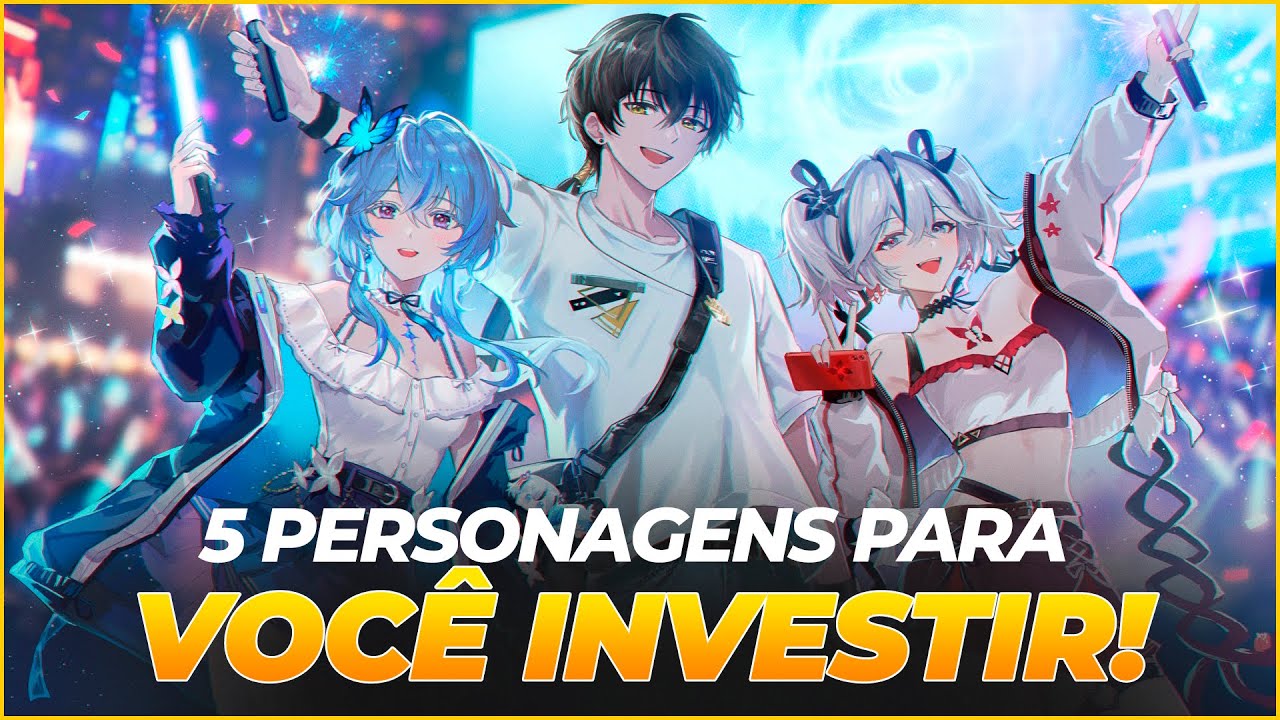 5 PERSONAGENS EM QUE VOC&Ecirc; PRECISA INVESTIR EM WUTHERING WAVES #wutheringwaves