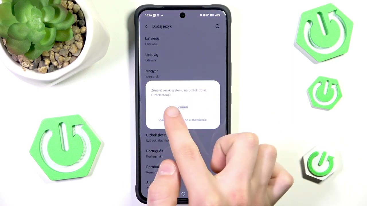VIVO V50 &ndash; Jak zmienić język w telefonie