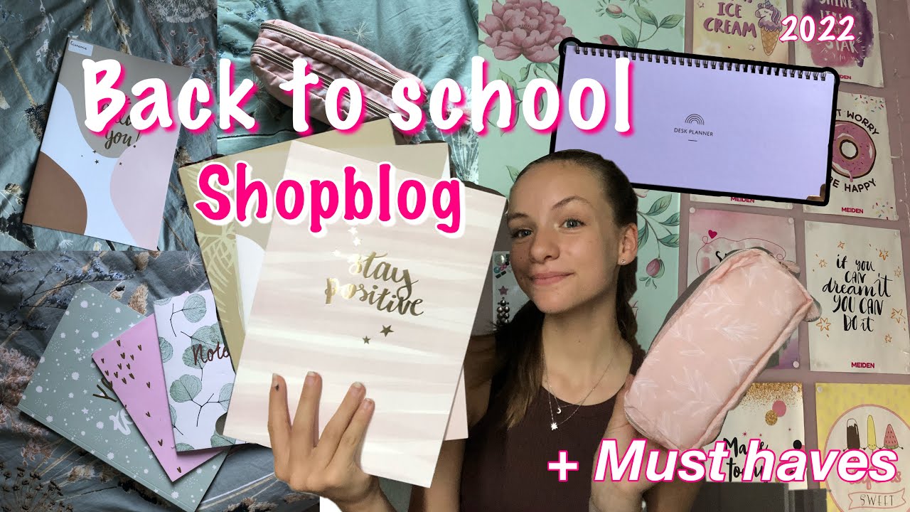 BACK TO SCHOOL HAUL 2022 I schoolspullen shopblog +hoe weet je wat je nodig hebt+must have producten