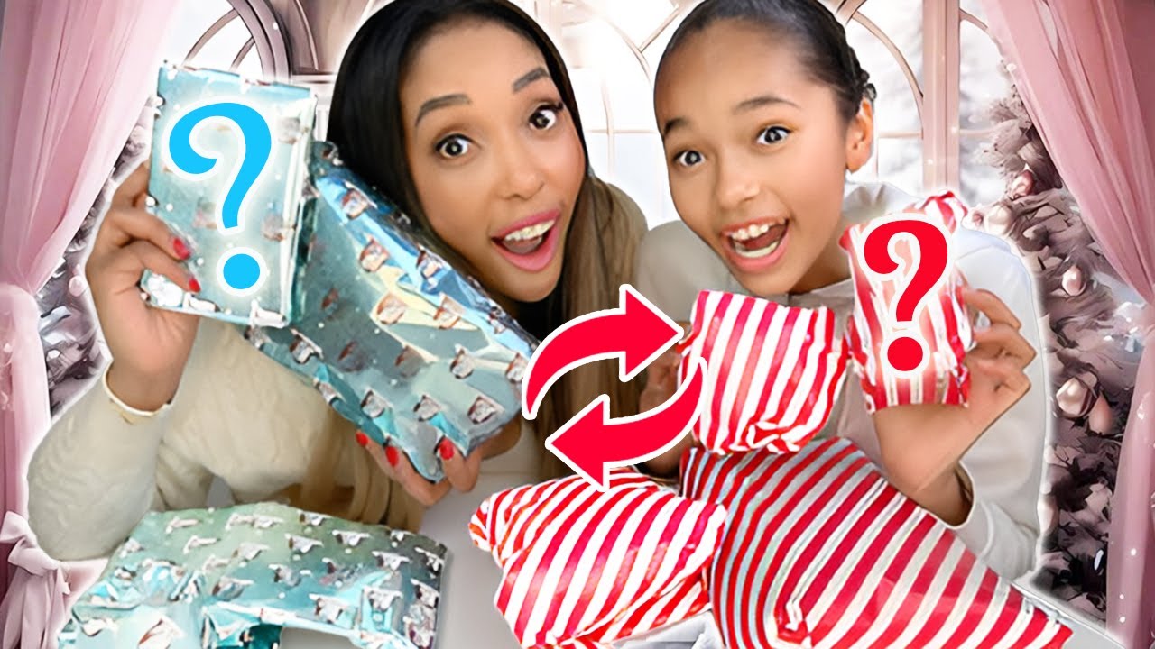 PREMIER SWAP NOËL 🎅 2023 entre filles ! Echange de 🎁 cadeaux 🎁 mère et fille 💕