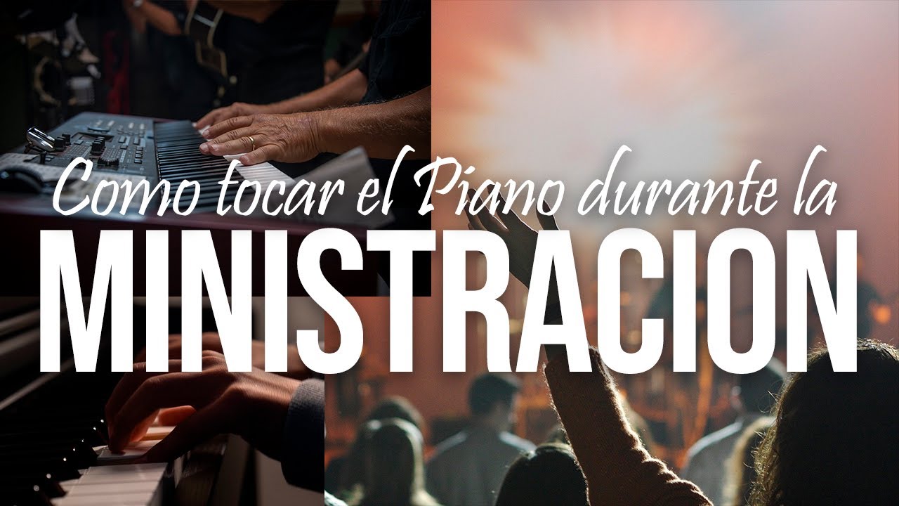 Como tocar en la MINISTRACIÓN🎹🙏- PIANO TUTORIAL