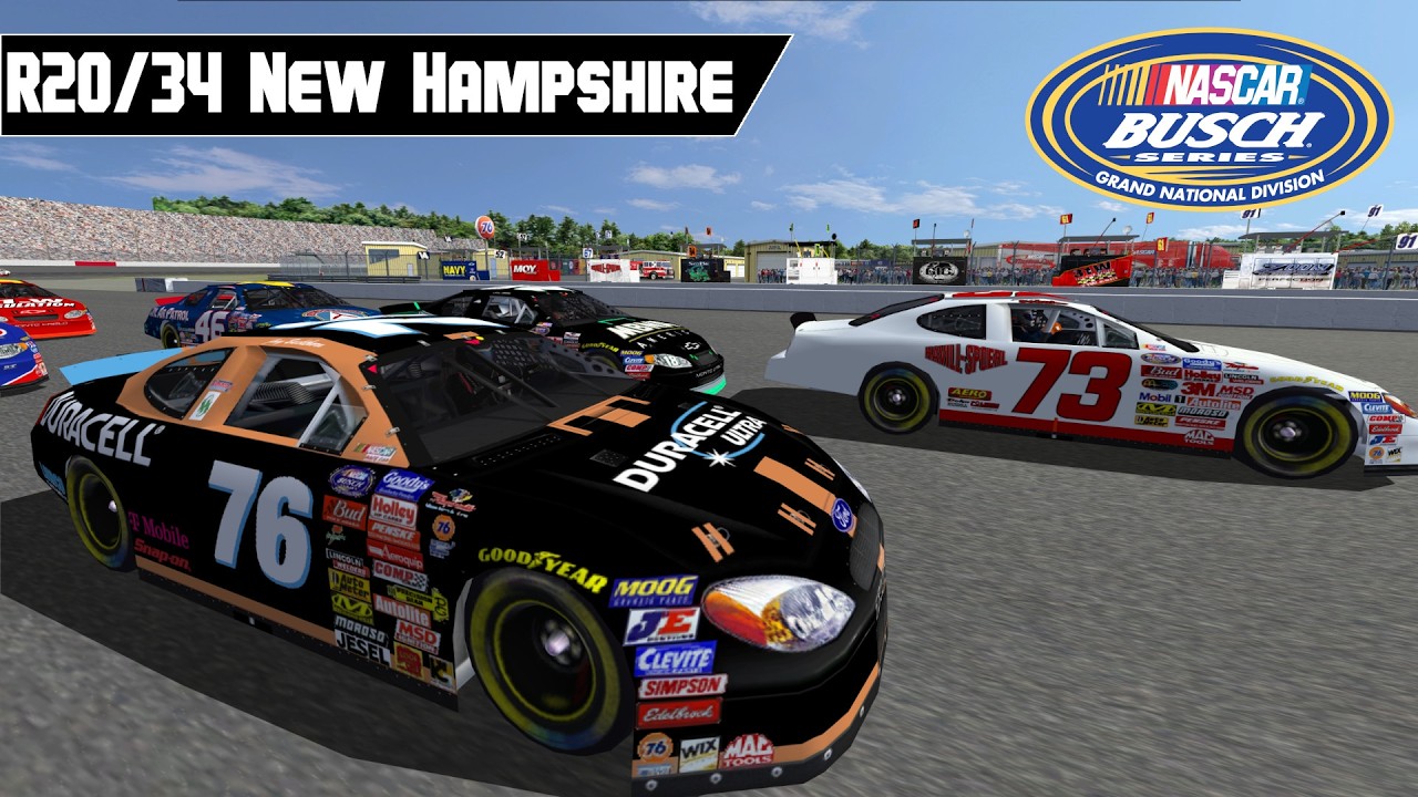 New England 200 Race 20/34 - 2003 NASCAR Busch Series Career Mode