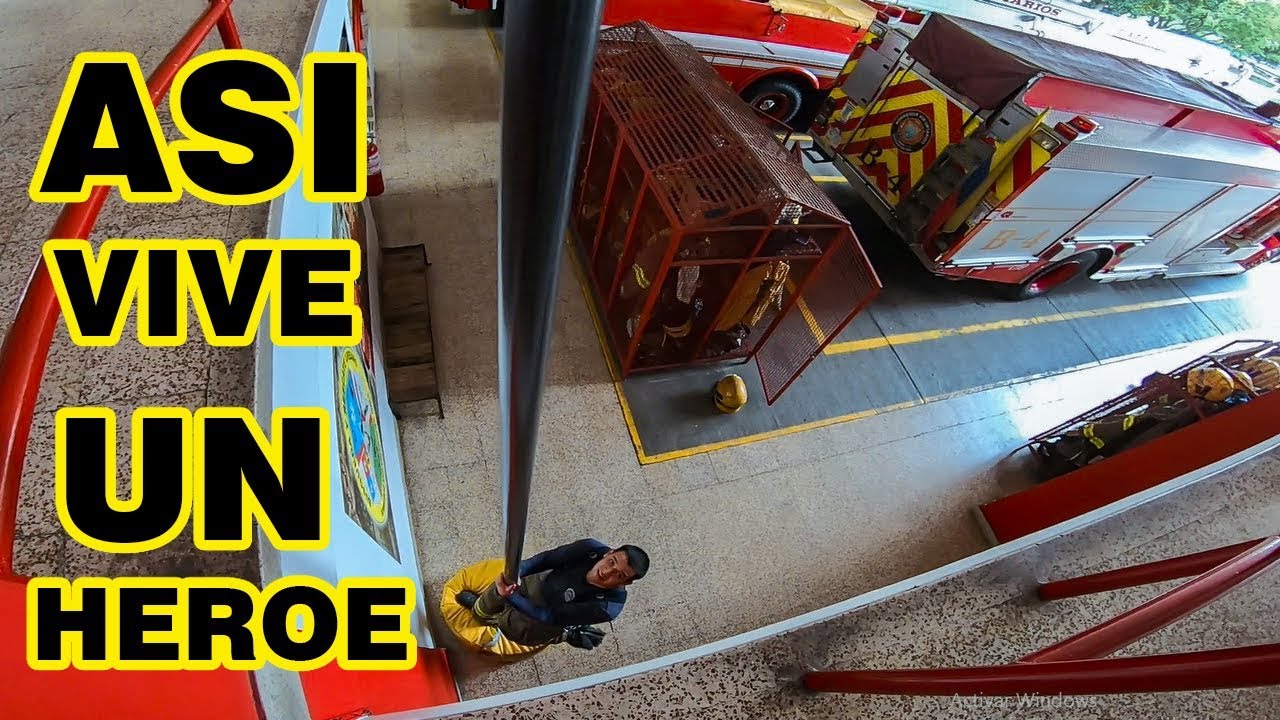 BOMBEROS CALI COLOMBIA así viven en sus estaciones🚒