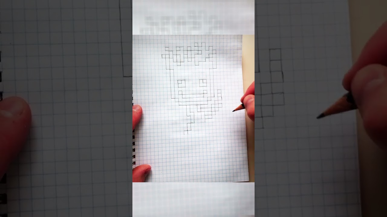 How to Drawing  PIXEL GROOT /I DRAW TO RELAXING MUSIC