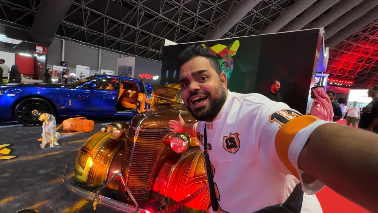 سيارات ذهب في مهرجان جدة الدولي للسيارات