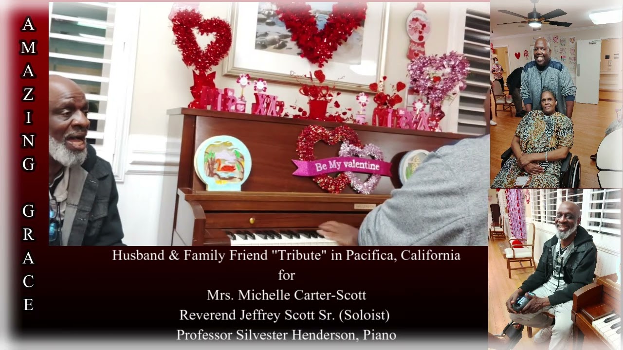“A Loving Tribute to Mrs. Michelle Carter‑Scott — from Rev. Jeffrey Scott & Prof. S. Henderson”