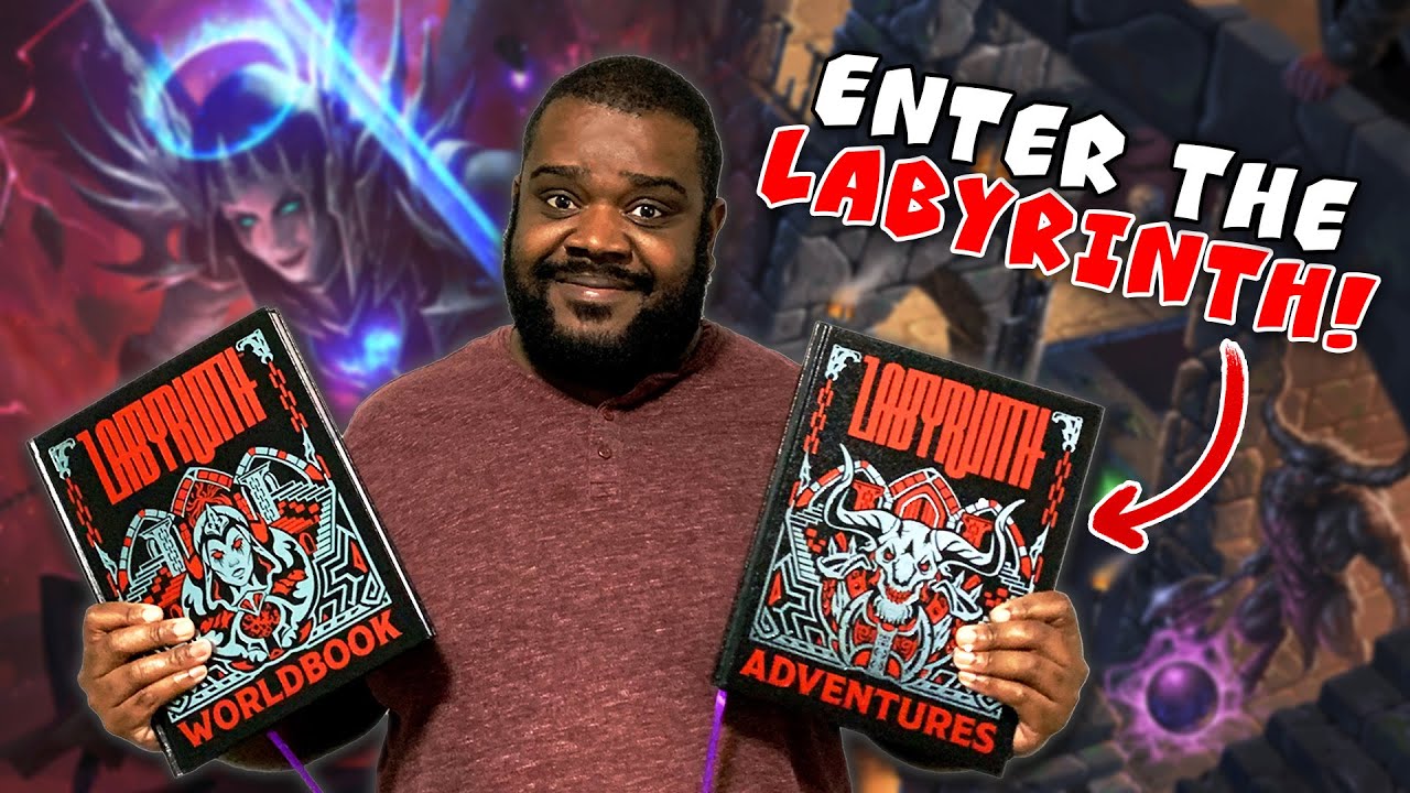 UNBOXING the Labyrinth Worldbook & Labyrinth Adventures || Loot The Box