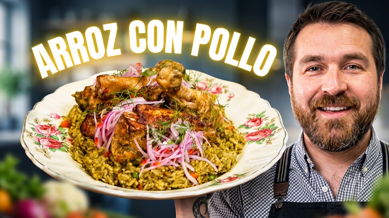 TE ENSEÑO A PREPARAR UN DELICIOSO ARROZ CON POLLO PERUANO | GIACOMO BOCCHIO