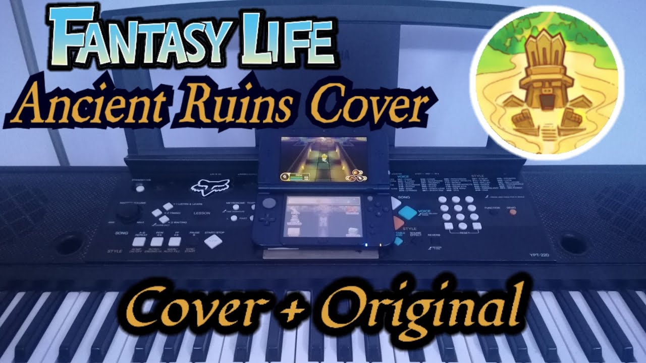 Fantasy Life Ancient Ruins (Keyboard Cover + Original)