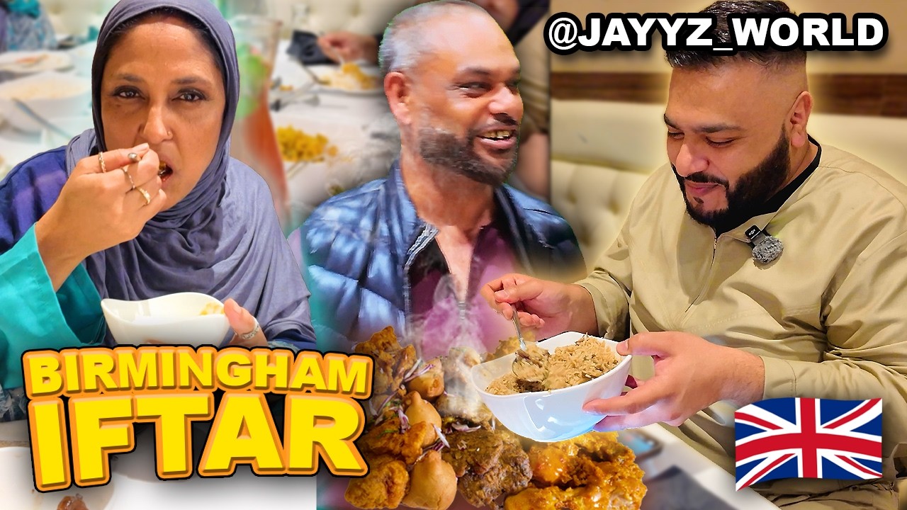 Iftar at Birminghams Badshah Palace | Jayyz World x Milly Begum 🌙