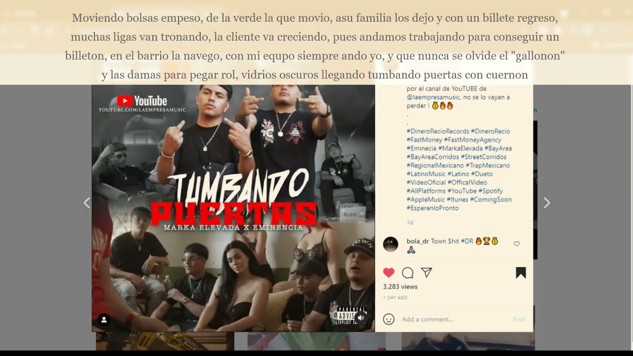 Tumbando puertas -  Eminencia x markaelevada (preview)
