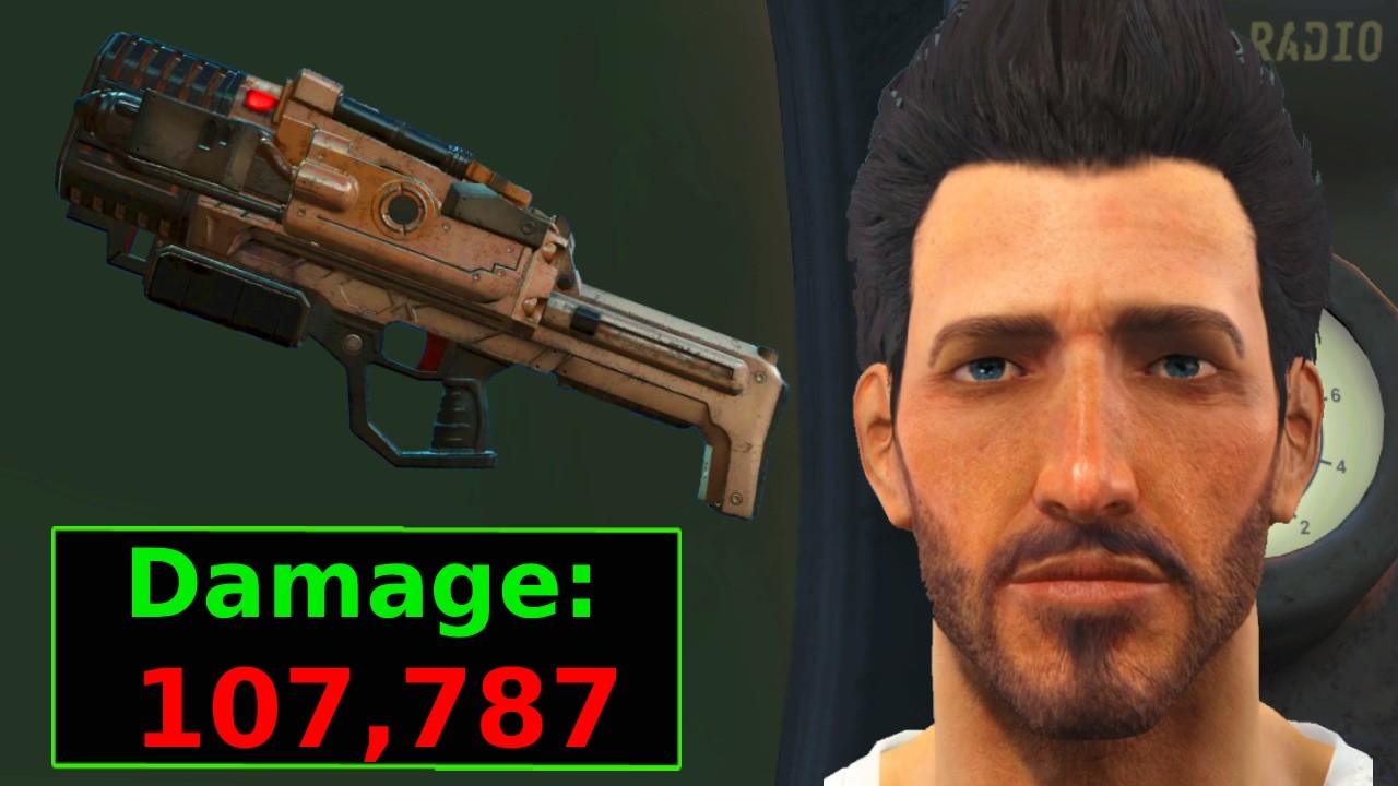 Fallout 4, but Creation Club Weapons are 1000% Stronger