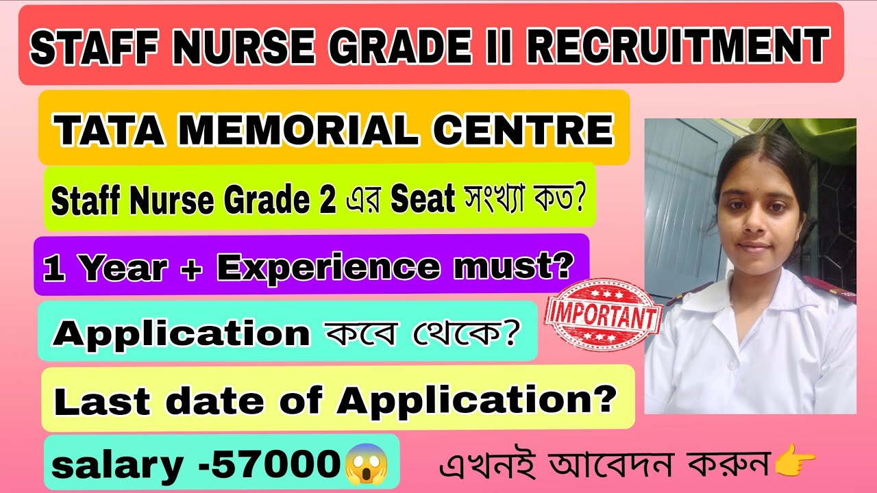 💥 Staff Nurse GRADE II vacancy কত?🔥/ Salary কত?/permanent post?