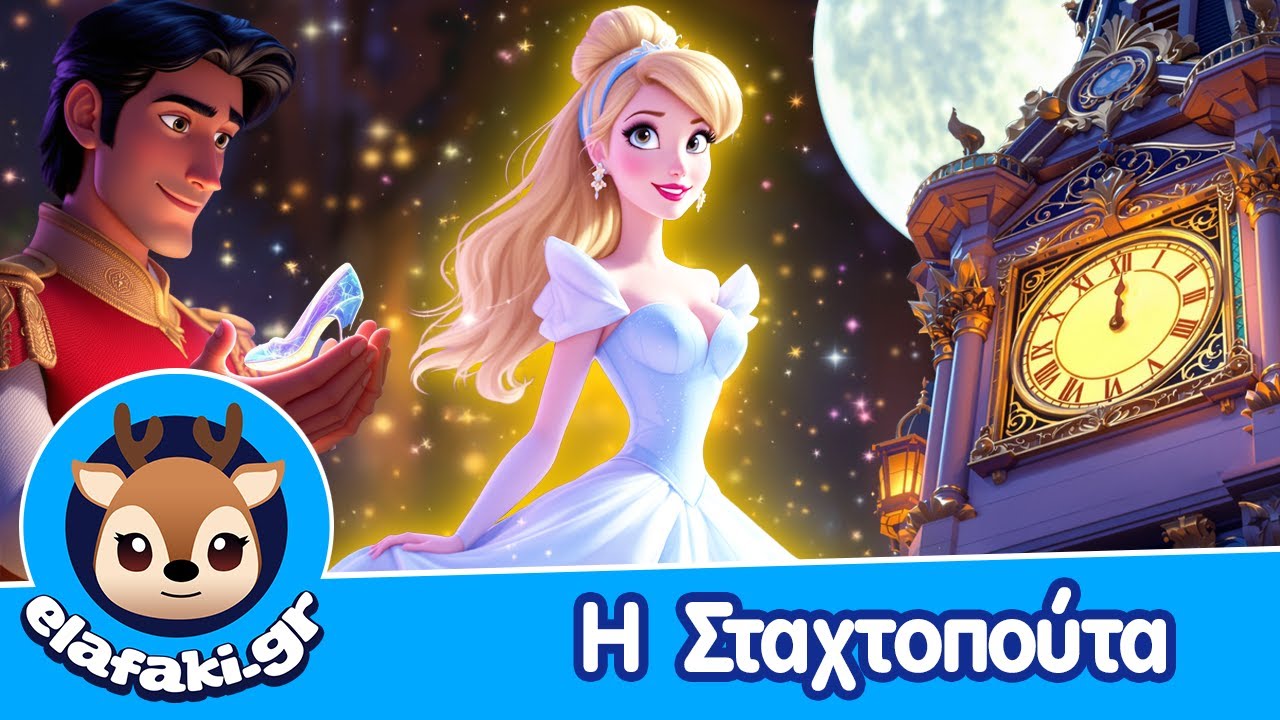 Η Σταχτοπούτα | Παιδικό Τραγούδι - Παραμύθι