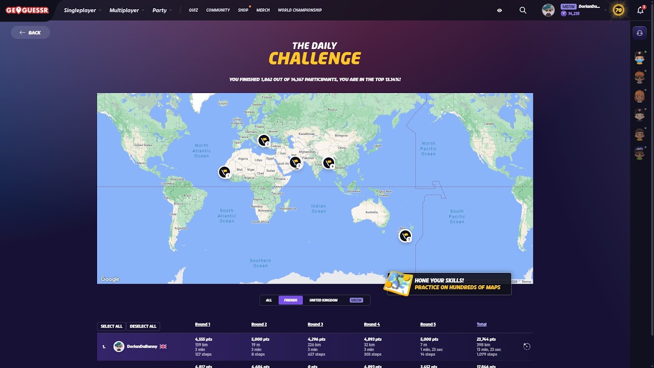 bangladesh moment | geoguessr daily challenge #168 (7/3/2026)
