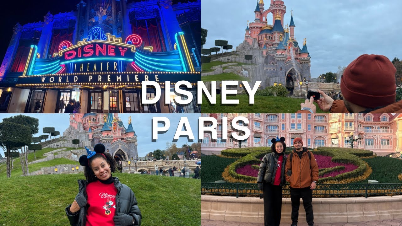 Passei UM DIA na Disney Paris 😍✨ Vale mais que a Universal? | Vlog