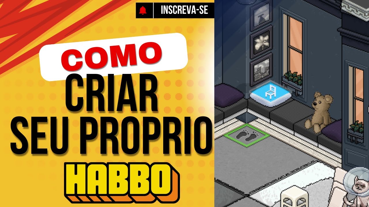 COMO CRIAR SEU PRÓPRIO HABBO PIRATA ATOM CMS 2024 NITRO EM 4 MINUTOS
