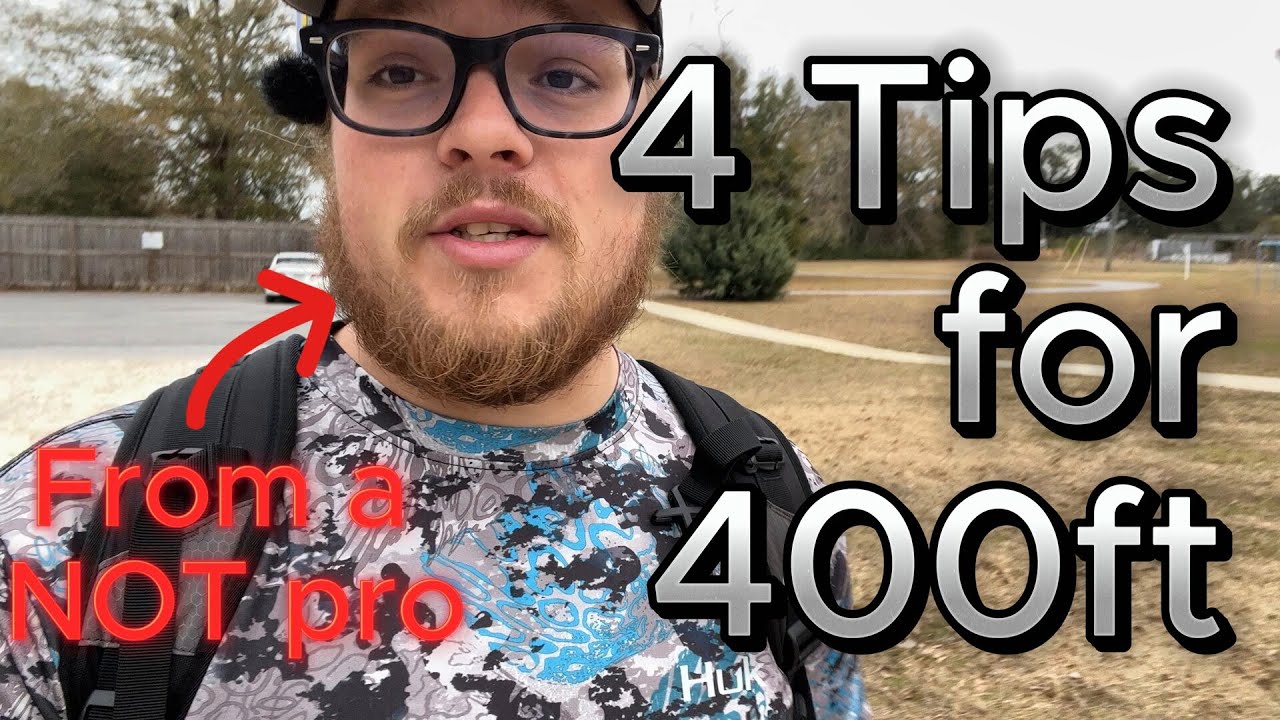 How I reached 400ft on my Backhand - Disc Golf tips