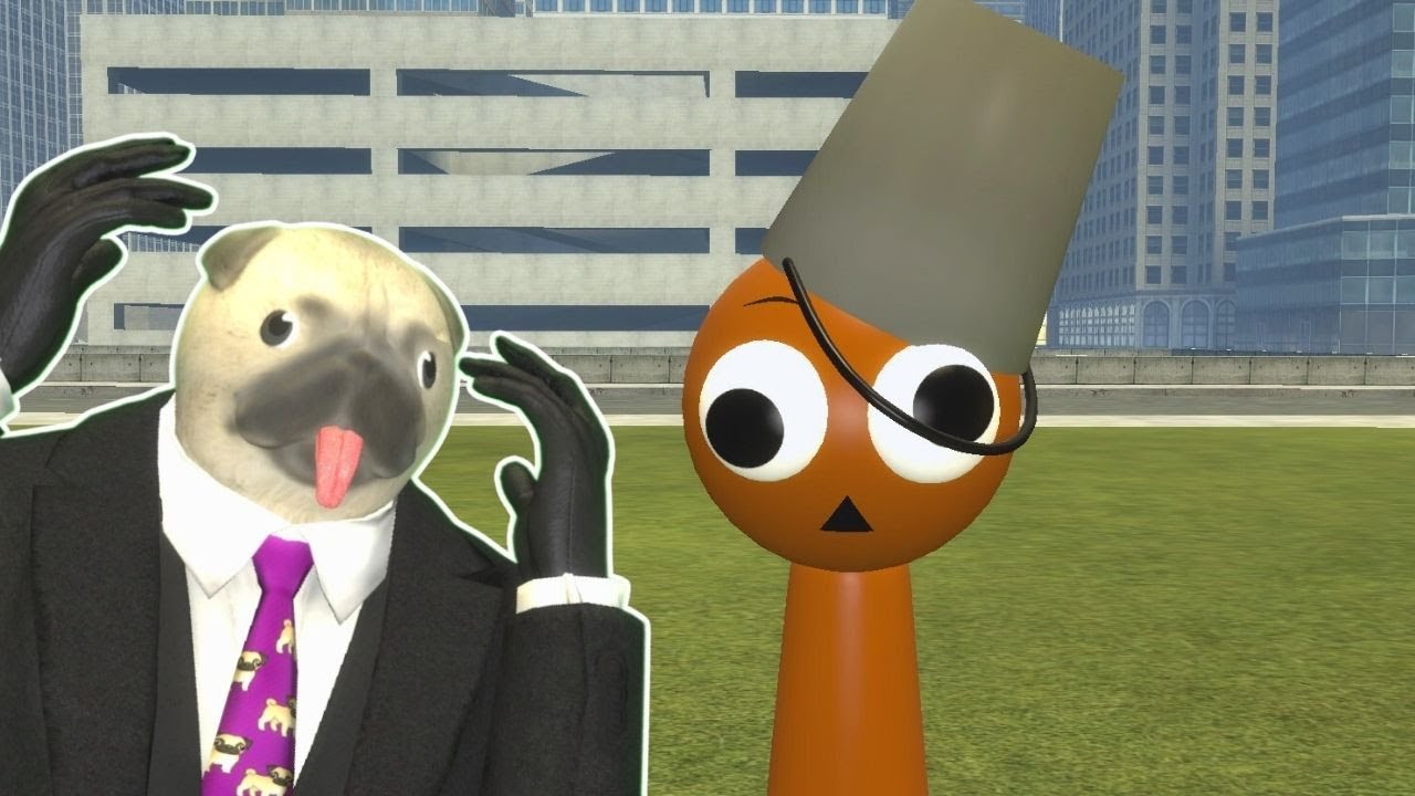 BEBEK SPRUNKİ OKULDAN KAÇTI ONU YAKALAMAYA ÇALIŞTIM GARRY'S MOD