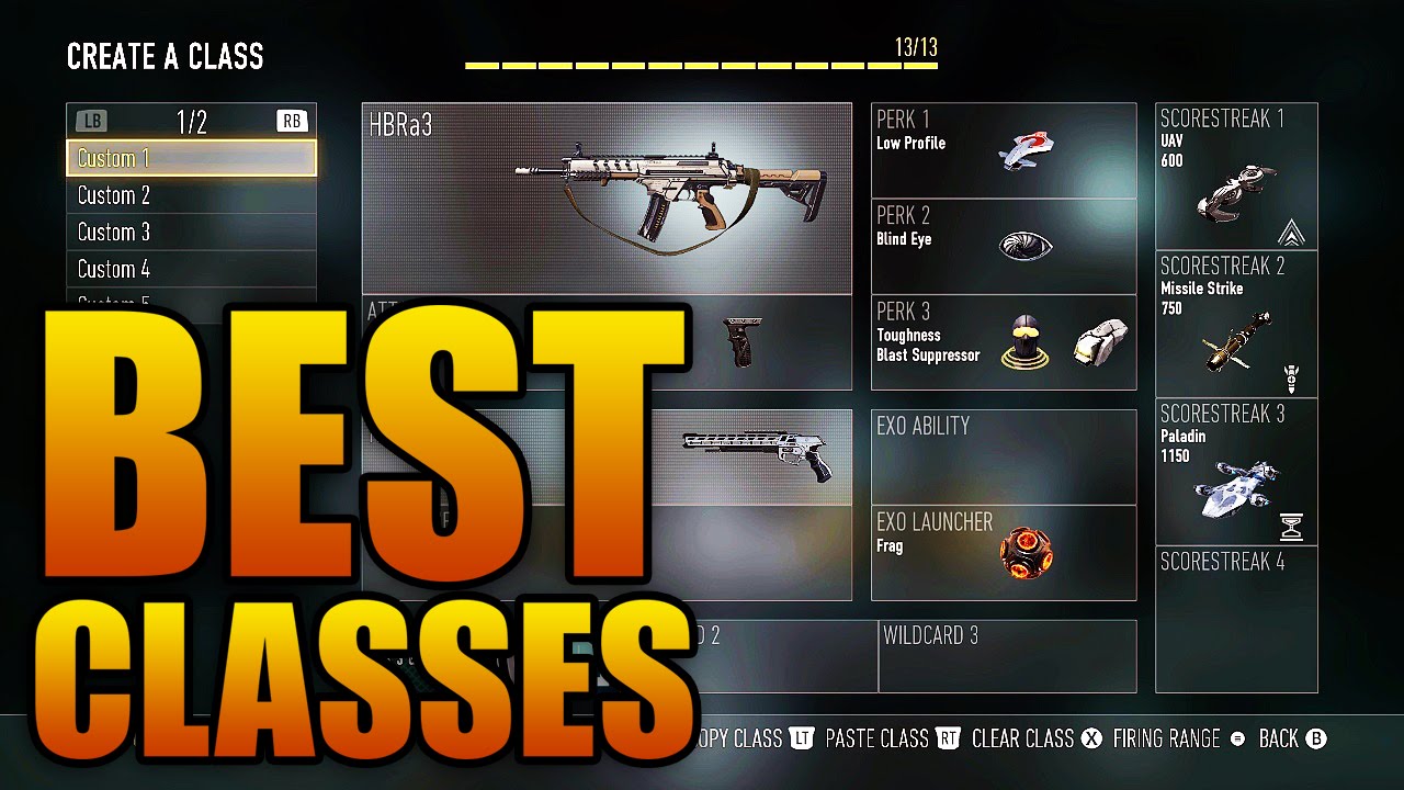 Advanced Warfare — лучшие классы для многопользовательской игры! (Советы по настройке классов в C...