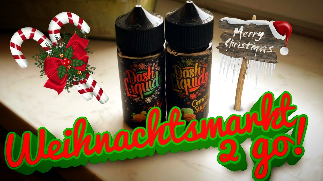 Winter Punch / Cinnamon Sugar Apples - Dash Liquids - wie Weihnachten!