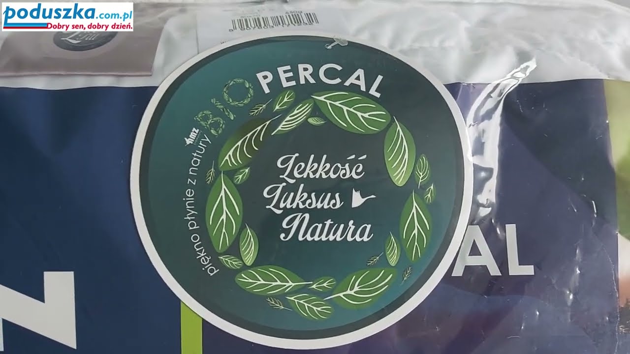 Poduszka BIO Percal AMZ. AMZ BIOPERCAL poduszka.  amz biopercal