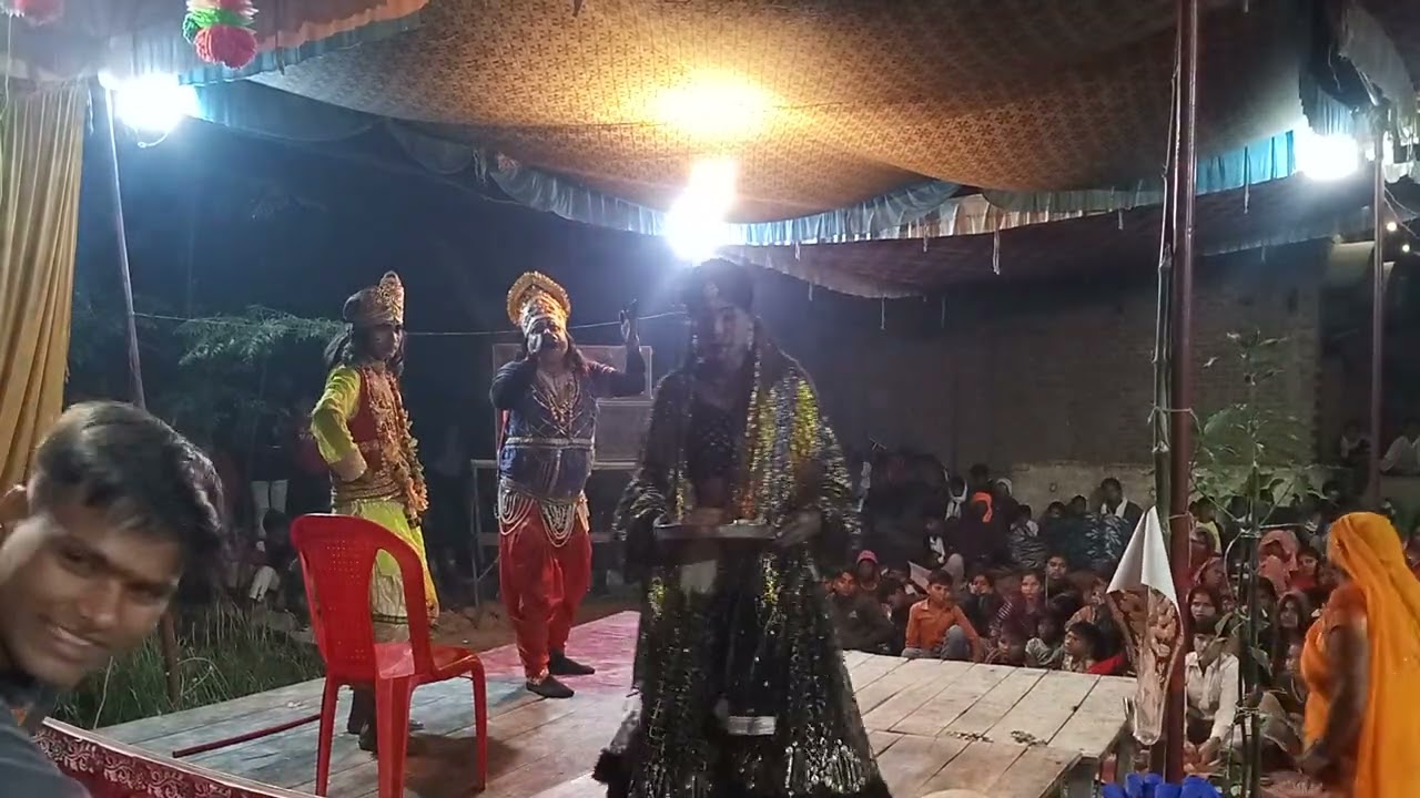 श्रीमद् भागवत कथा ग्राम सिहारू हरिश्चंद्र कथा