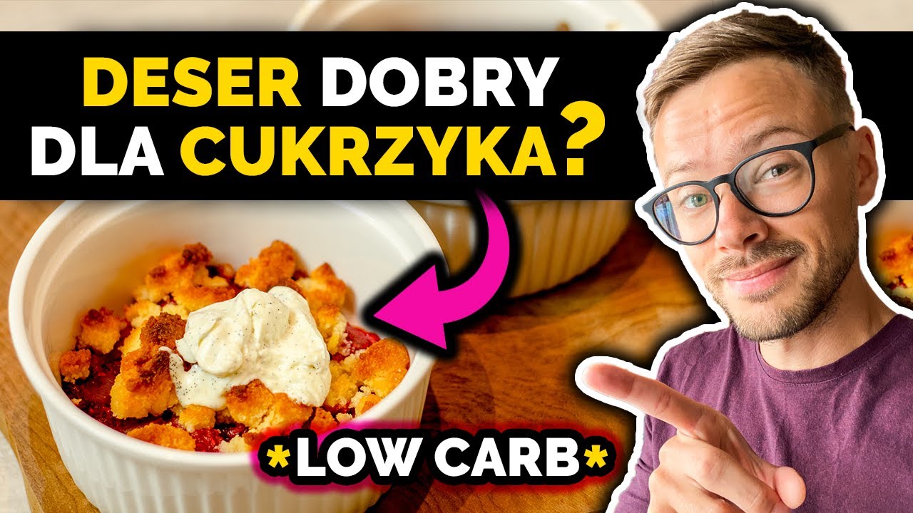 🧁 Zdrowe desery bez cukru | Desery dla cukrzyk&oacute;w - czy podnoszą poziom cukru we krwi? | Nie słodzę