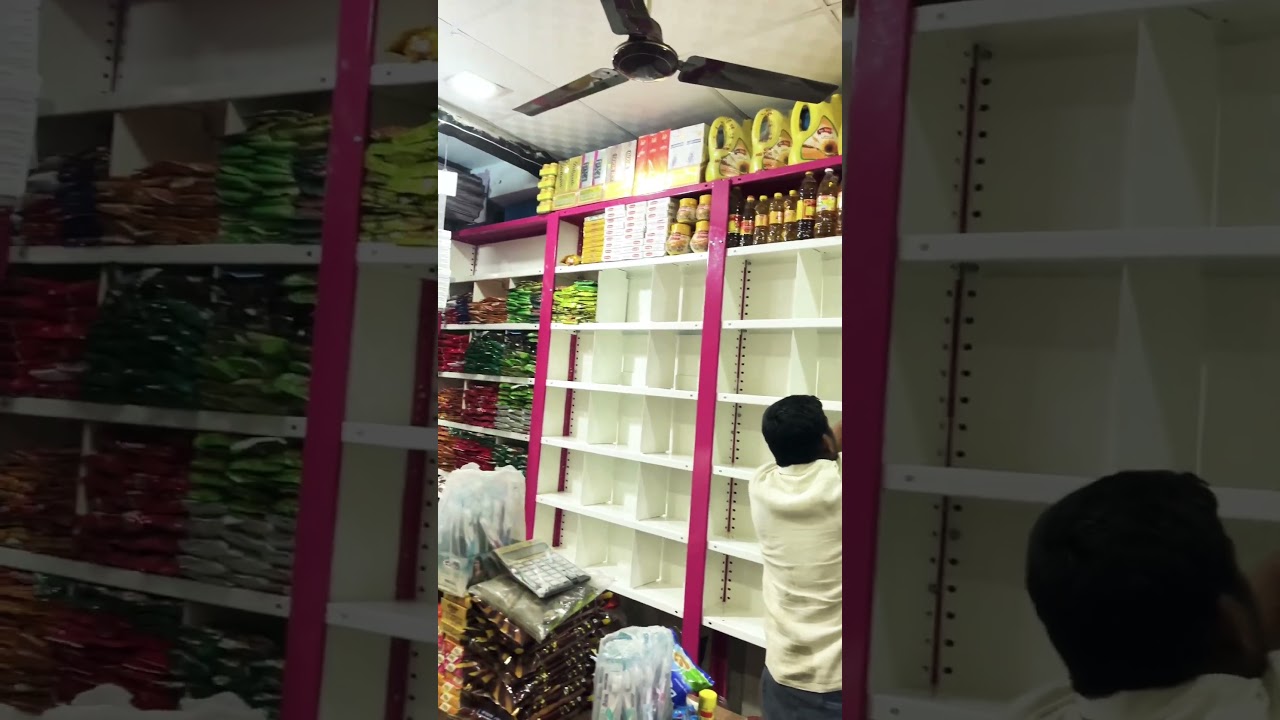 Kirana shop Furniture Work Completed 👍