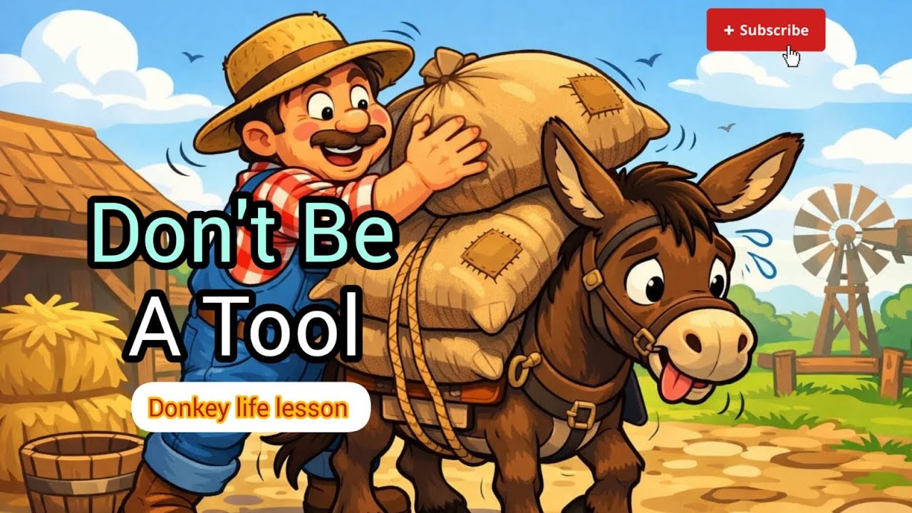Don't Be a Tool | Emotional Donkey Story About Exploitation (Life Lesson)