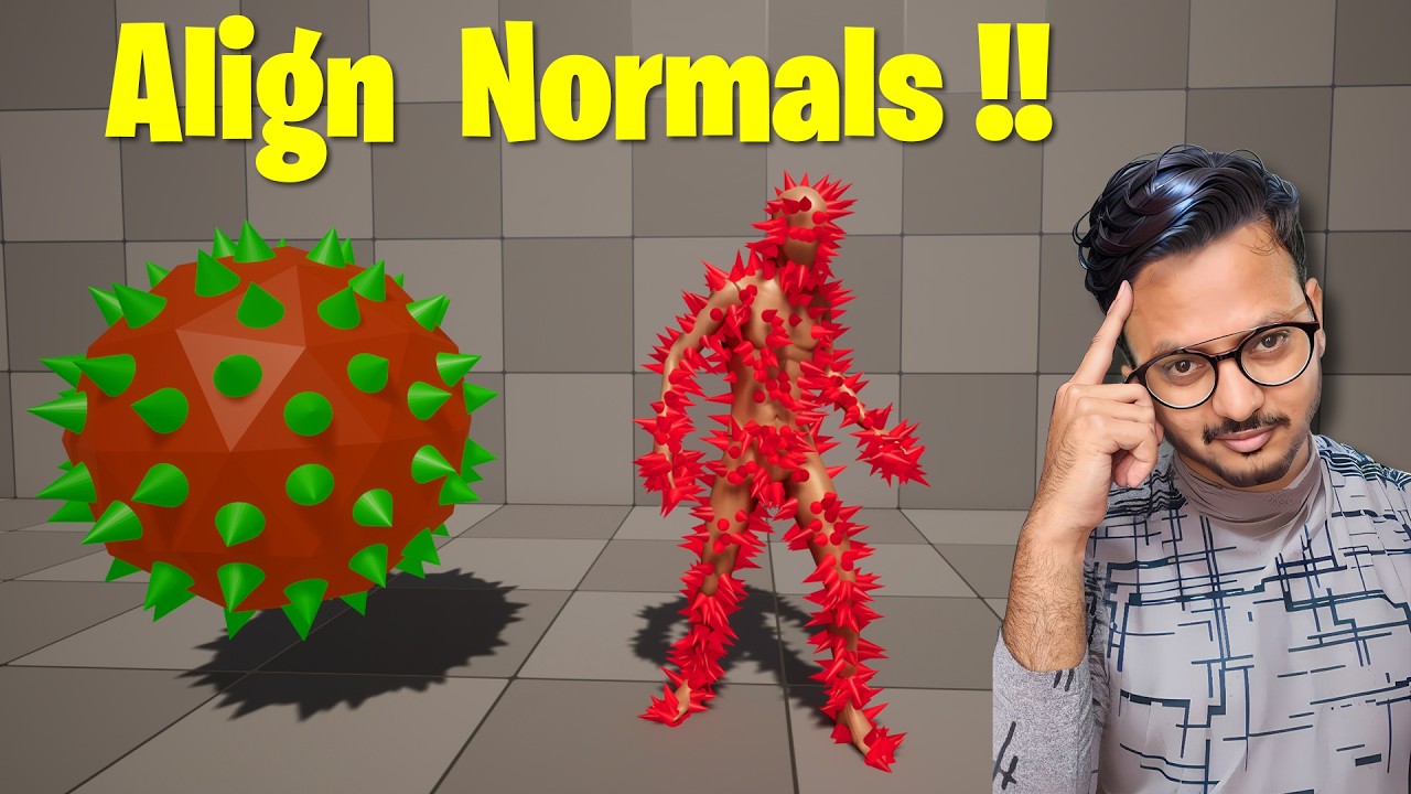 Unreal Engine 5.4 Niagara: Align to Normals of Static and Skeletal Mesh Tutorial