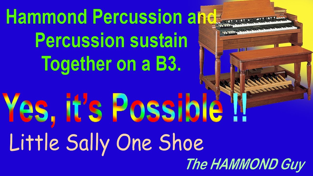 Hammond Percussion with Sustain Percussion  - Demo song: 
