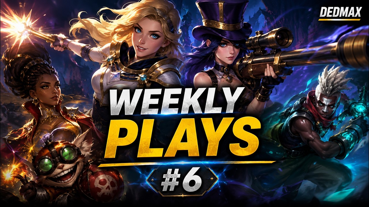 League of Legends Weekly Plays #6 | Crazy Ults, ADC Outplays & Funny Moments