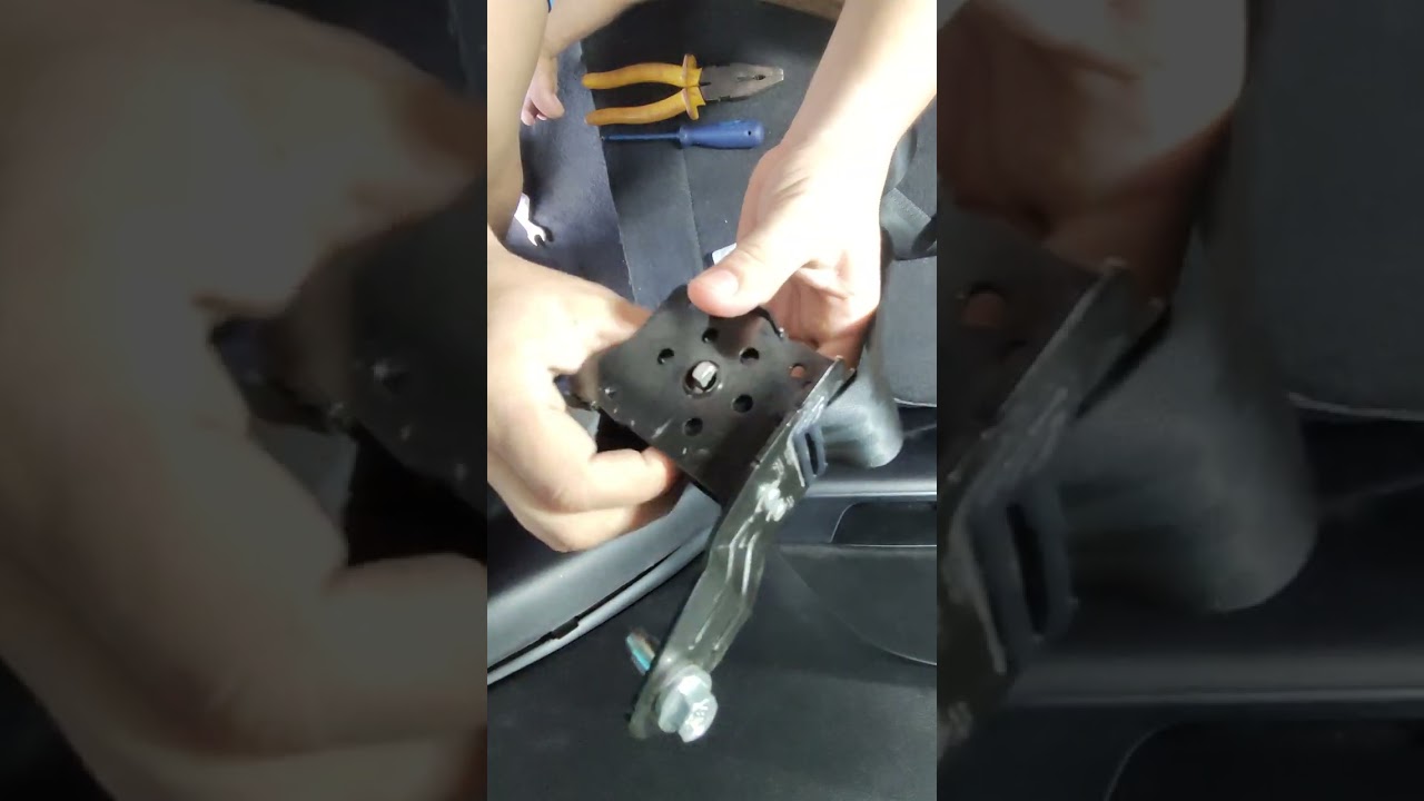 Cinto de Segurança HB20s traseiro não retorna a pressão para recolher, como resolver passo a passo..