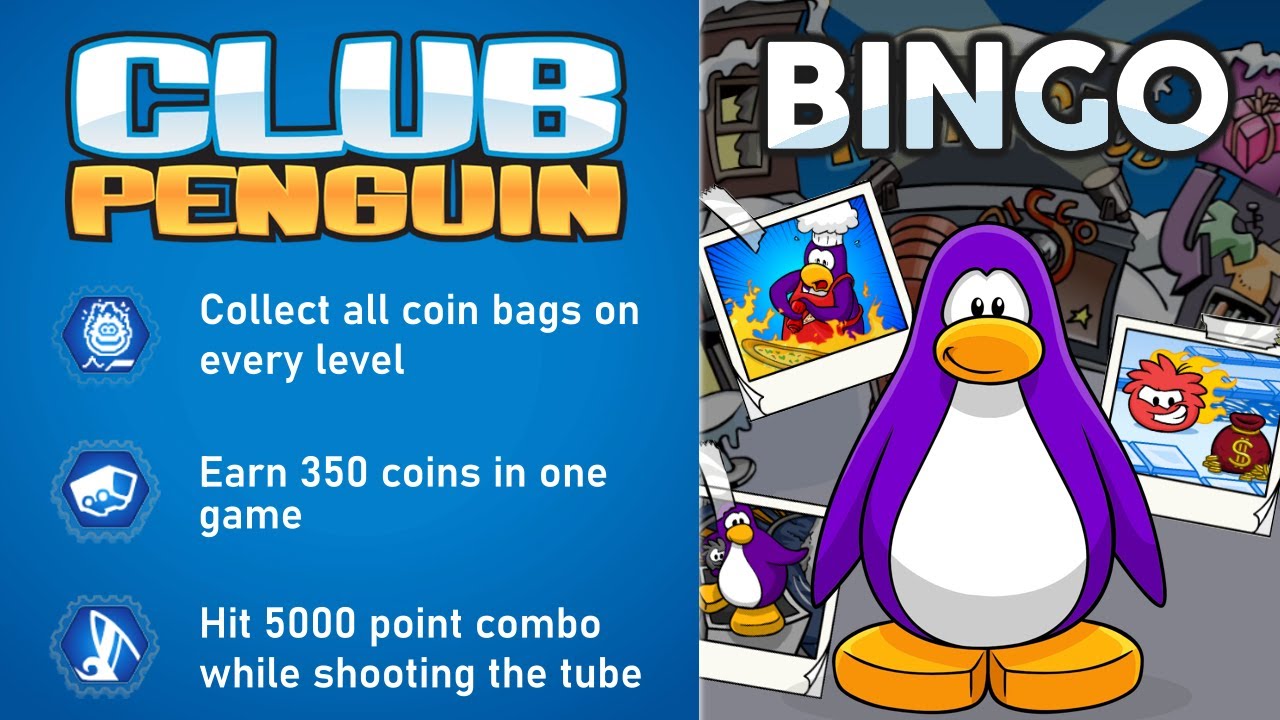 Reliving My Childhood In Club Penguin Bingo