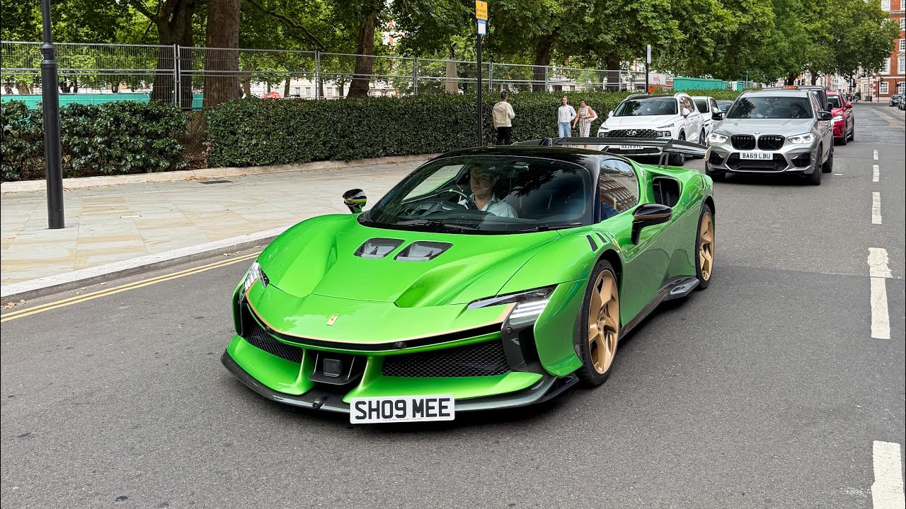 Supercars In London August 2025 Part 2- SF90XX x2, Mirage GT, McLaren Elva And More!!! 