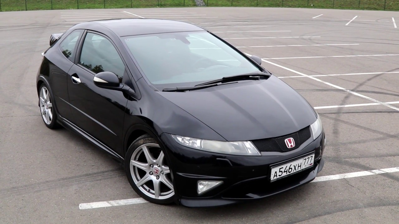 Honda Civic Type R - гонка с пробегом