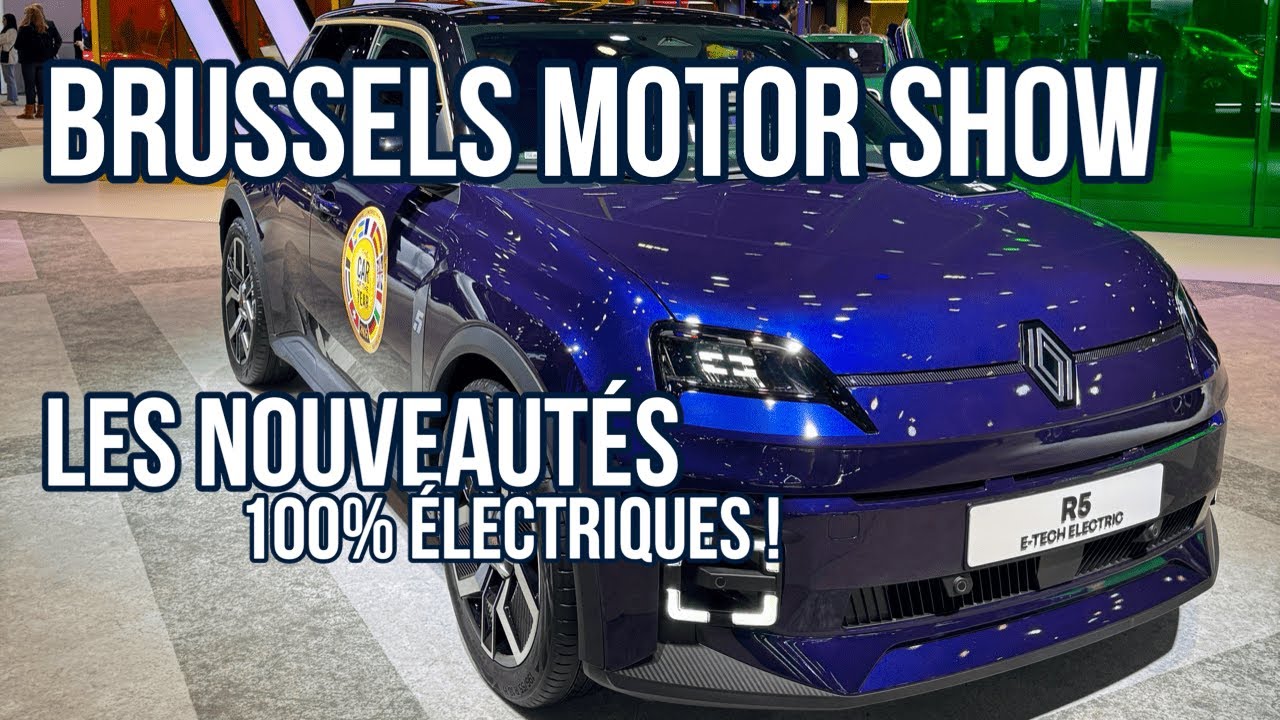 Découverte : Salon de l'Auto de Bruxelles - Les nouveautés 100% électriques au Brussels Motor Show !