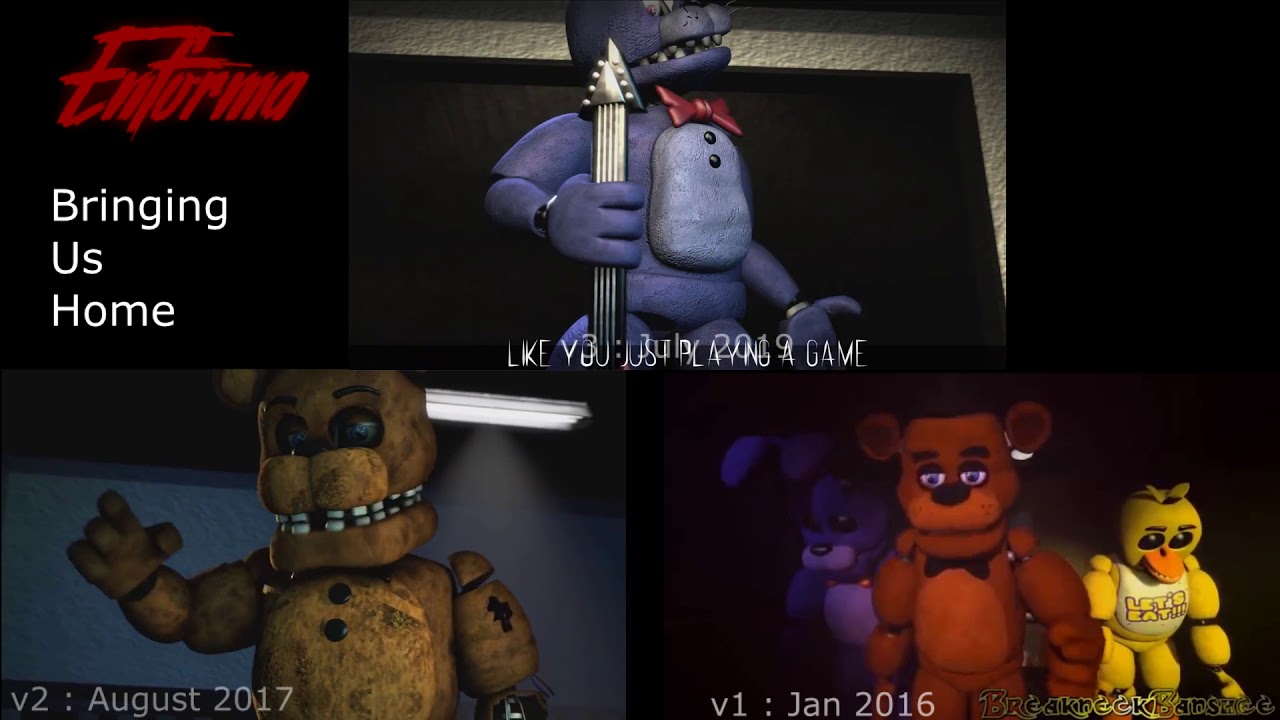 Bringing us Home |Enforma| Comparison : v1 - v3