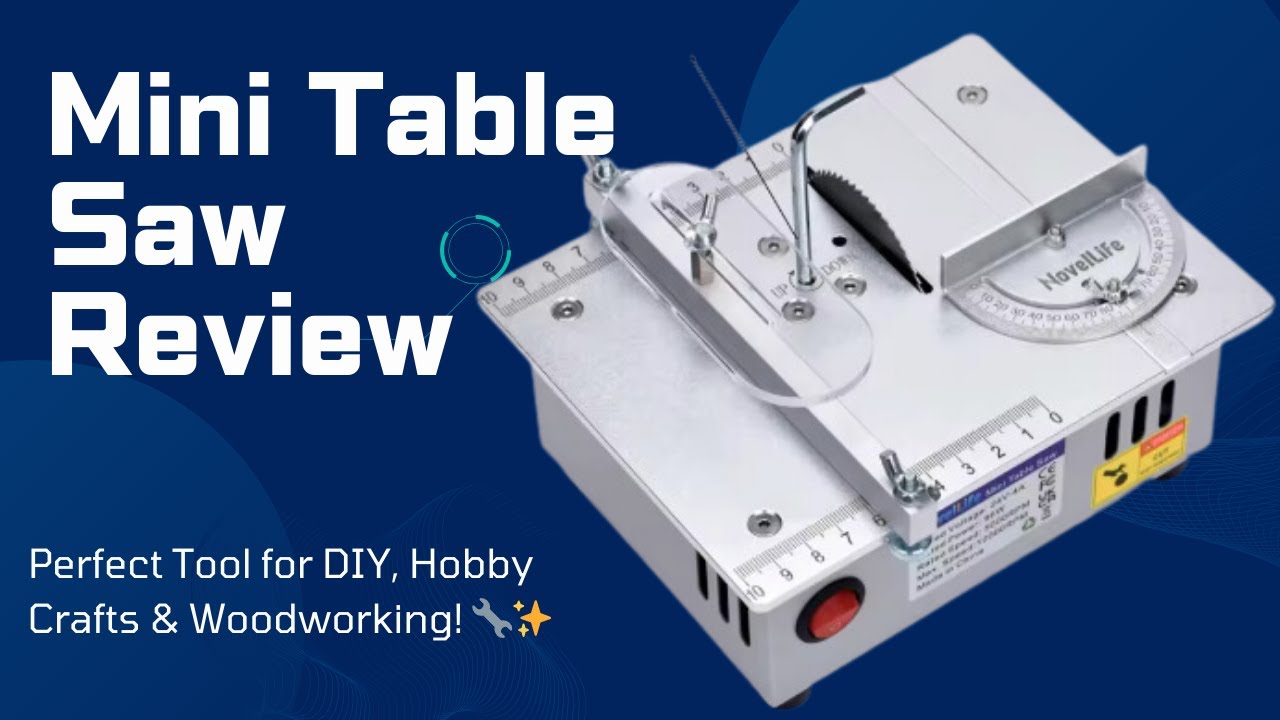Discover the BEST Mini Table Saw for Hobby Crafts and Woodworking!