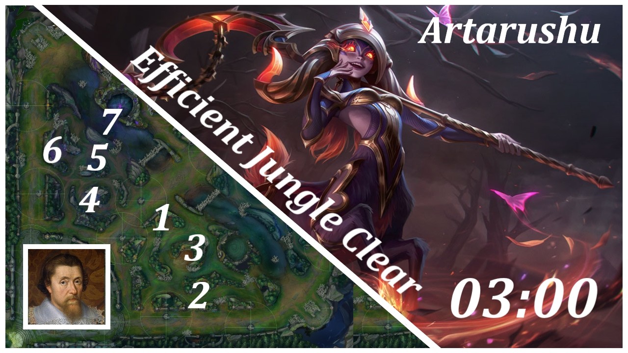How to: Efficient Jungle Clear - Lillia | 03:00!