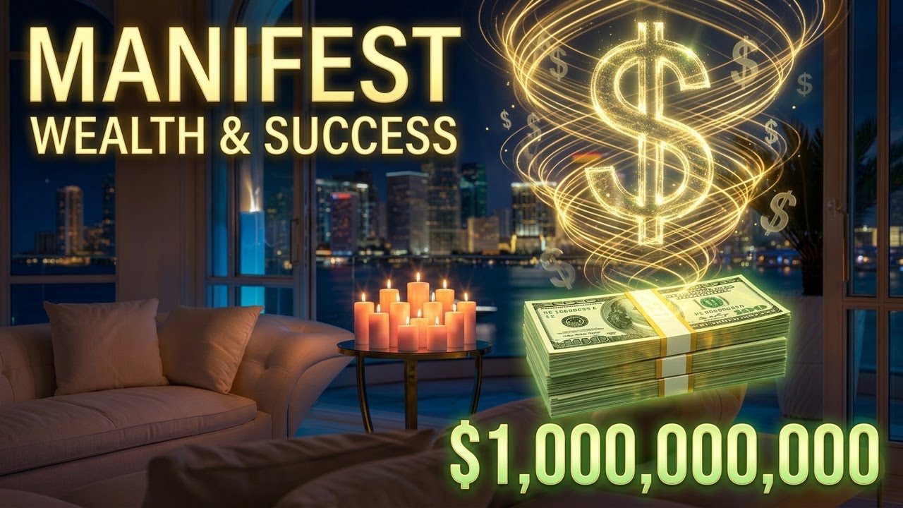 8 Hour Billionaire Frequency 432hz | Sleep Music for Money Manifestation