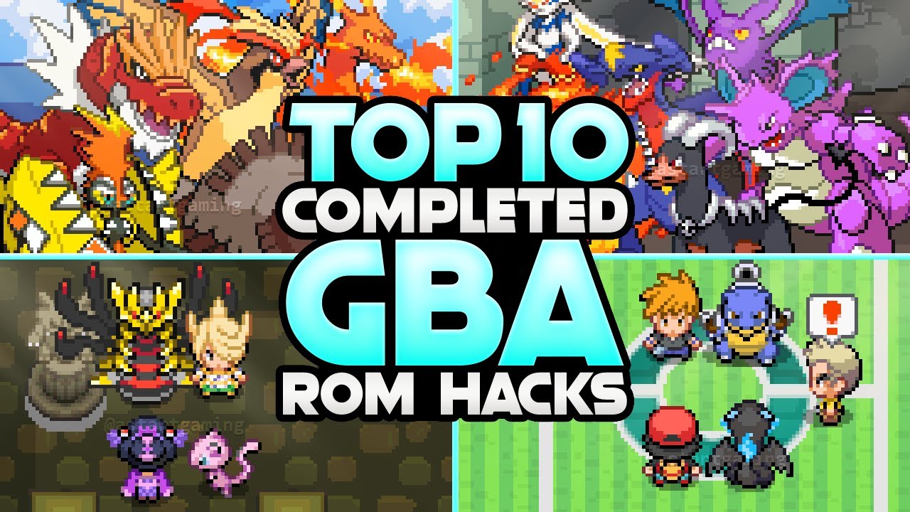 Top 10 Best Completed Pokemon GBA Rom Hacks! (May 2025)