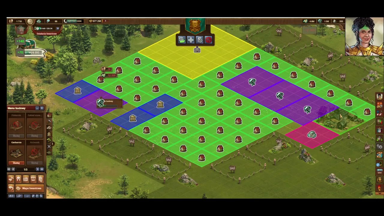 Piątek wieczorem zbiory i przebudowa osady najazdy kwantowe FOE Forge of Empires cz.2