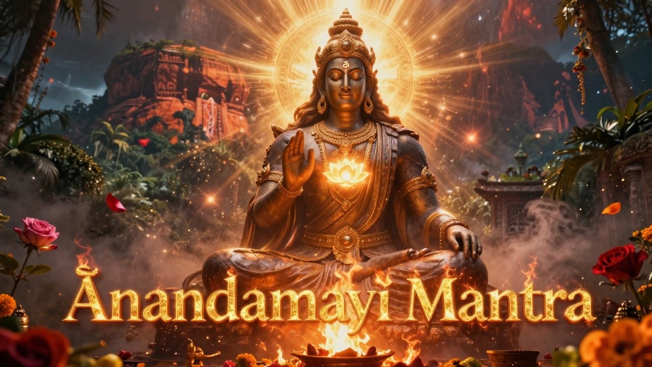 🙏 Ānandamayī Mantra: Universal Divine Love Meditation, Sigiriya