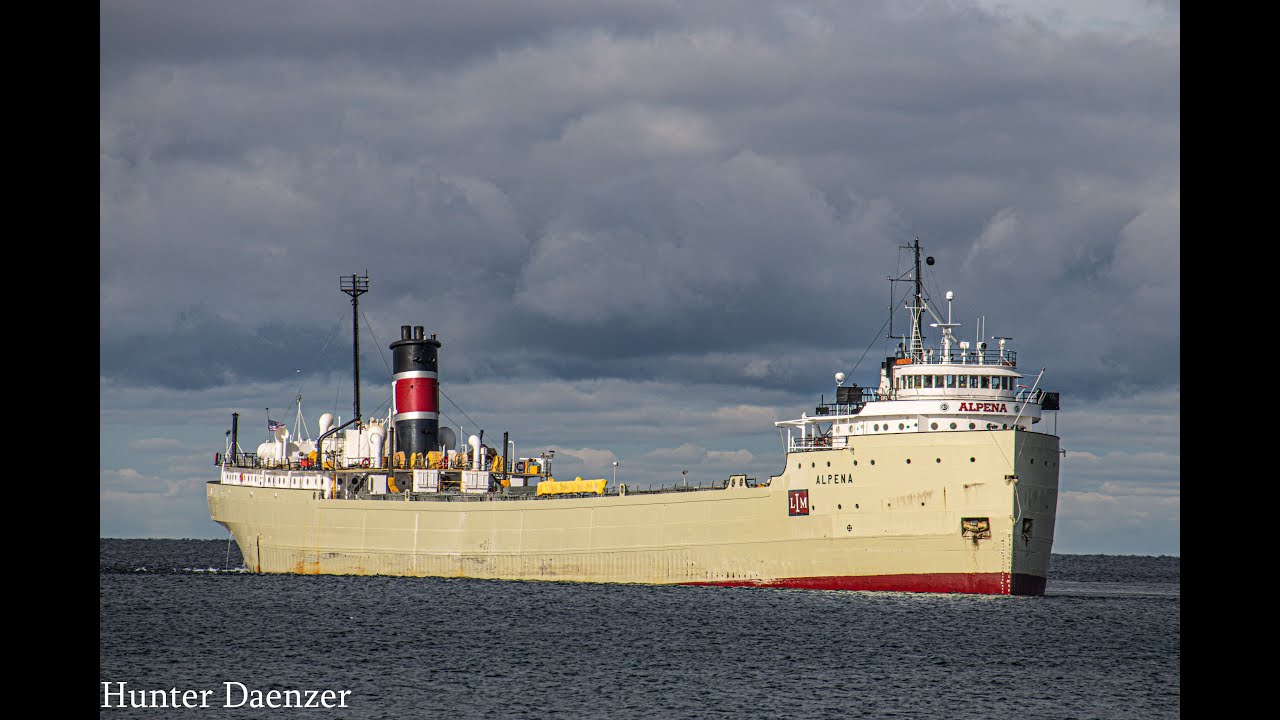 S.S Alpena- Watch A Ship Anchor In Action (11/2/25)