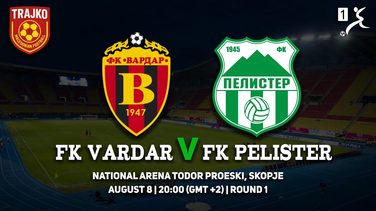 FK VARDAR vs FK PELISTER | Full Match | Prva Liga