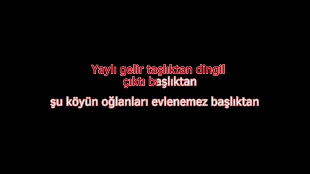 Kızılcıklar oldu mu | Karaoke 💗