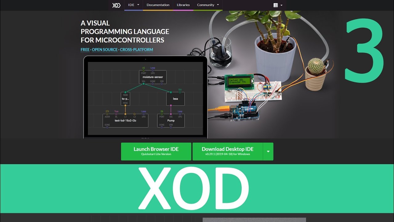 XOD IDE. Урок 3 - 